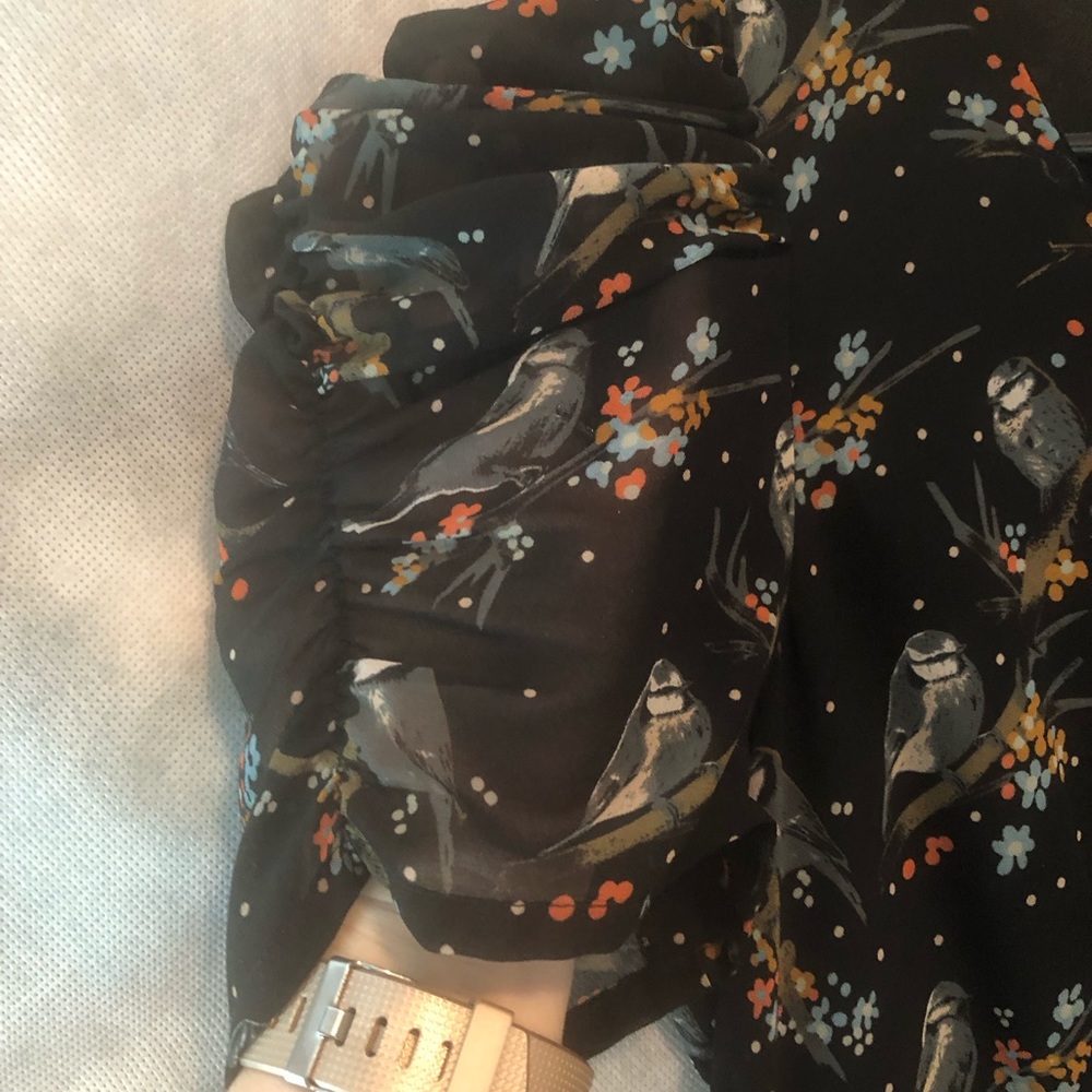 Taylor Swift H&M button down bird dress size 12 - Picture 7 of 9
